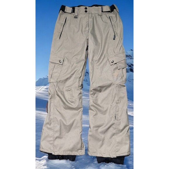 Sessions Snowboard Pants Men’s M Brown Cargo Ski Gorpcore 2000s Techwear Y2k - Picture 1 of 7